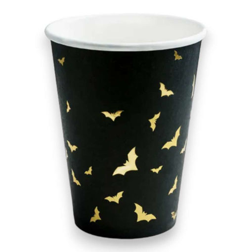 Picture of TRICK OR TREAT PAPER CUPS 220ML - 6 PACK